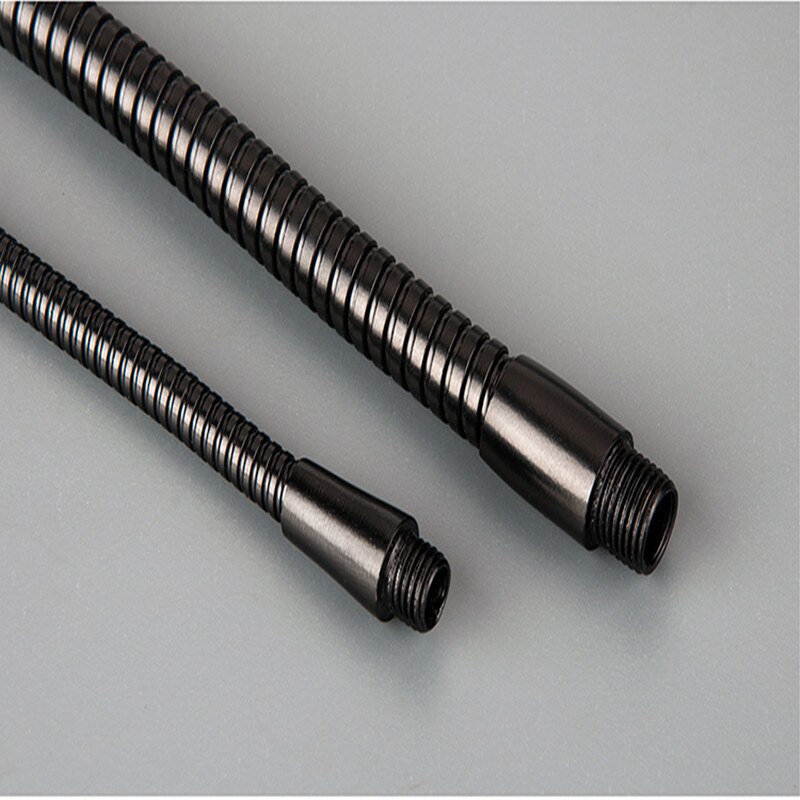 1 stücke LED Schwanenhals Metall Schlauch Dia6mm/8mm/10mm Biegsamen Schwarz Gestaltung Universal- Weichen Schlauch für tisch Lampe Scheinwerfer Boden Lampe DIY