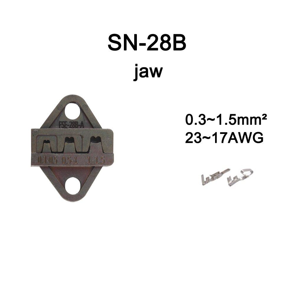 Mini europeisk formsats för sn  sn48b crimptång serie handpressverktyg och för  sn28b sn48b sn11011 sn0725 sn0325 sn06: Sn -28b