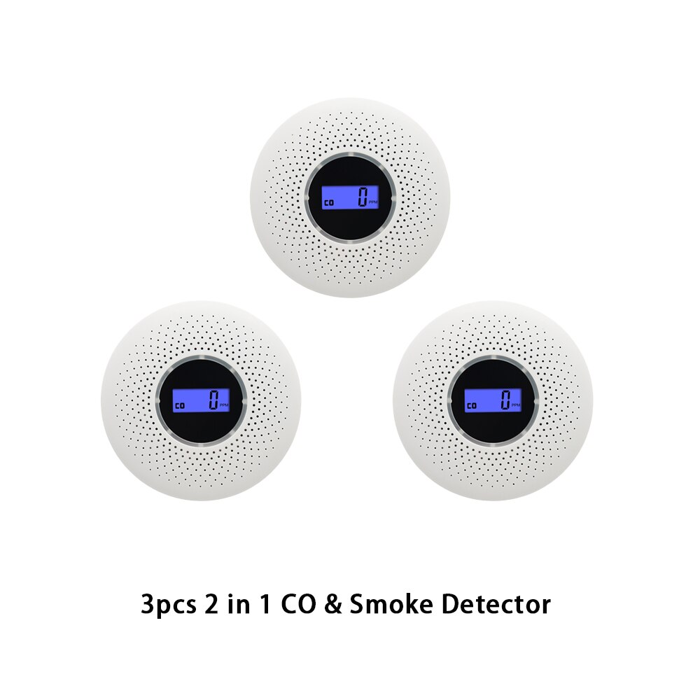 Rook Koolmonoxide Sensor Elektrochemische Co Sensor Rookmelder Professionele Fire Sensor Met Led Indicatie Geluid Patroon: Default Title