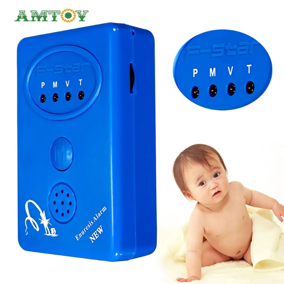 Baby Bedwetting Reminder, Dampness Alarm, Adult Enuresis Reminder + Sensor With Clip, Suitable for Infants and Adults