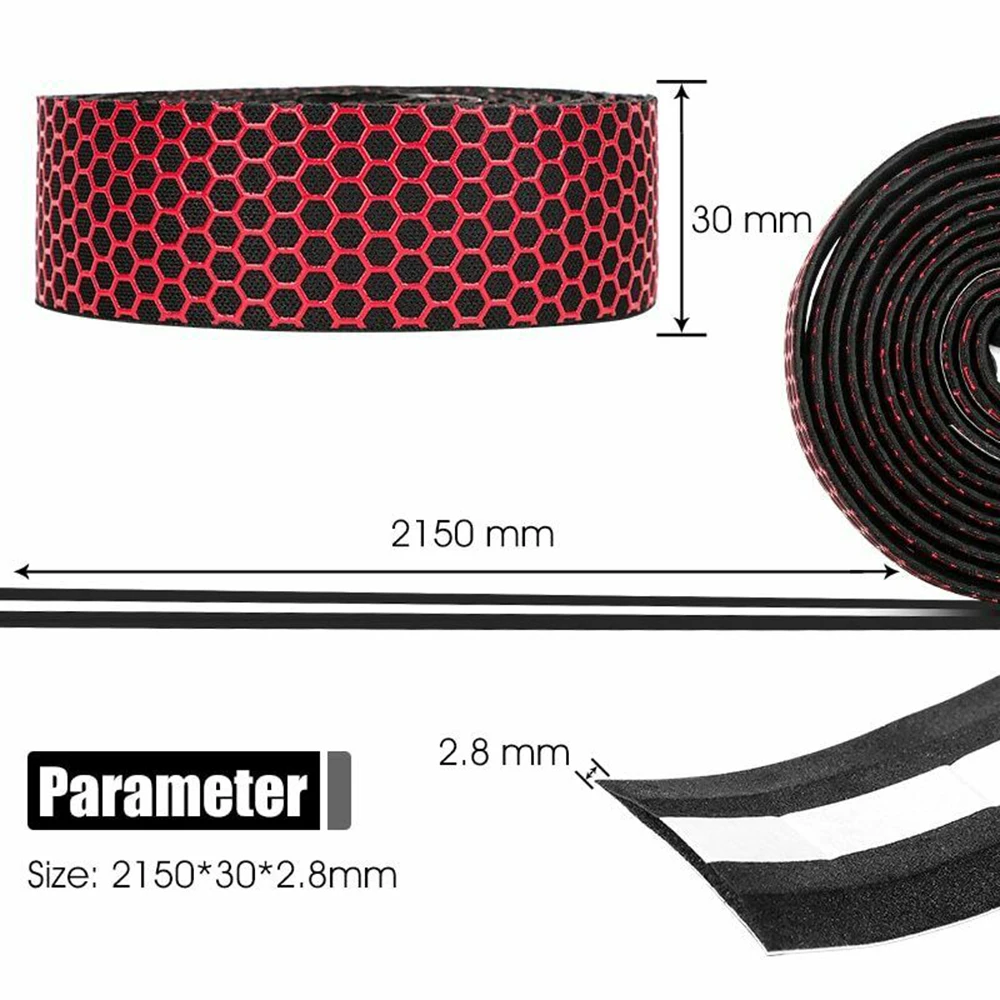 Fietsstuurlint - Racefiets Anti-slip Silica Gel EVA Damping Grip Wrap - 2 stuks