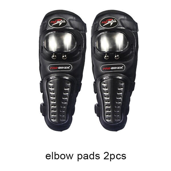 Motorcycle long knee Pad elbow guard motorbike racing Stainless steel riding protective gear Protector Protection armor: elbow pads 1pair