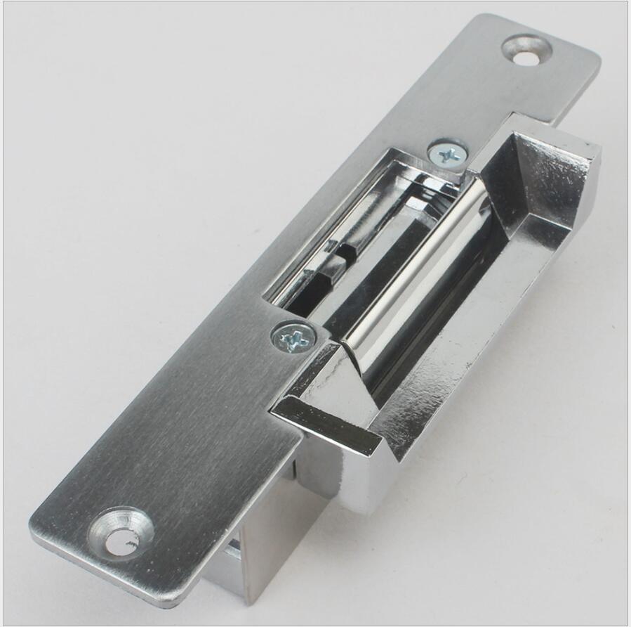 48mm lock width Electric Door Strike fail safe NC/ Fail Secure Lock For Access Control Wood Metal Door: protective frame