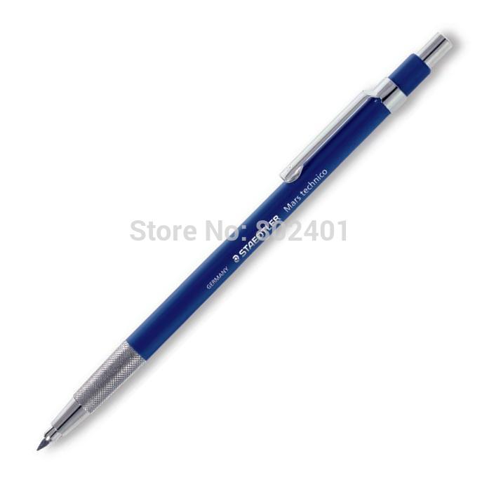 German style 2mm mechanical pencil blue pencil automatic pencil lead holder propelling pencil fast