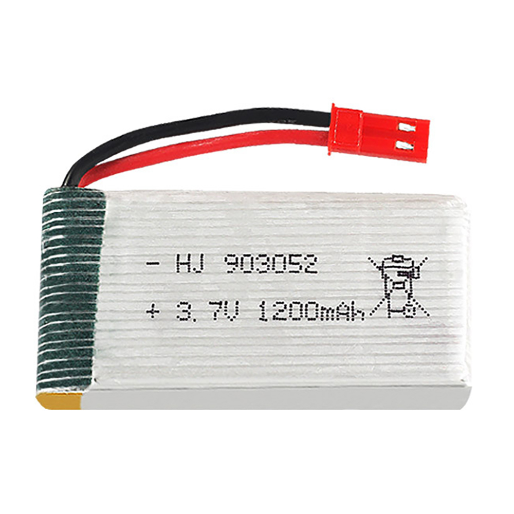 Batería Lipo de 3,7 V y 1200mAh, conector JST 903052 y juego de cargador 4 en 1 para baterías H11D H11C Helicóptero De Control Remoto de aviones