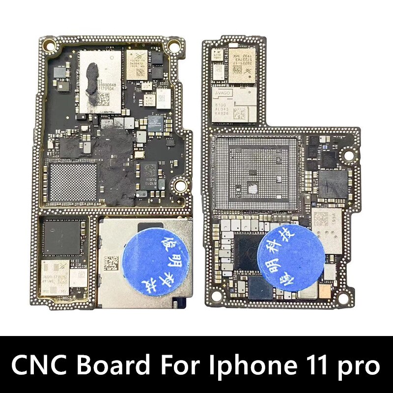 CNC Board For Iphone 11 11pro Pro Max Swap 64GB Remove CPU Baseband Drill For Upar&Down Board Swap