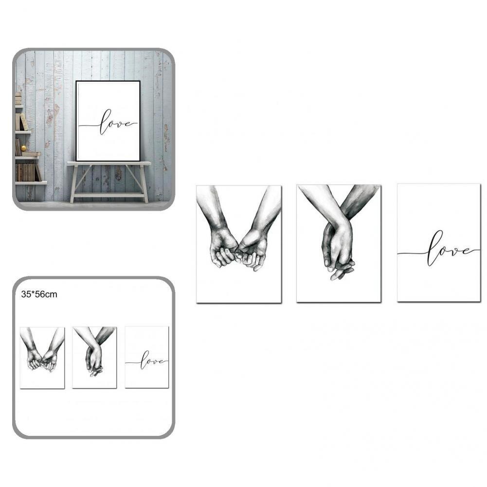 Sketchy Style 1 Set Beautiful Professionally Printed Frameless Picture Canvas Art Painting Unique for Living Room