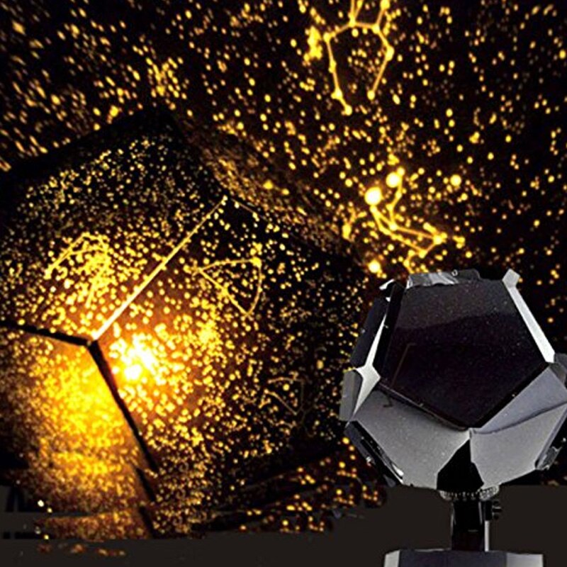 Night Light Projector Star Sky Night Lamp 3 Modes Rotation 3 LED 3 Color Starry Projection Lamp for Kid Baby Bedroom,Christmas G