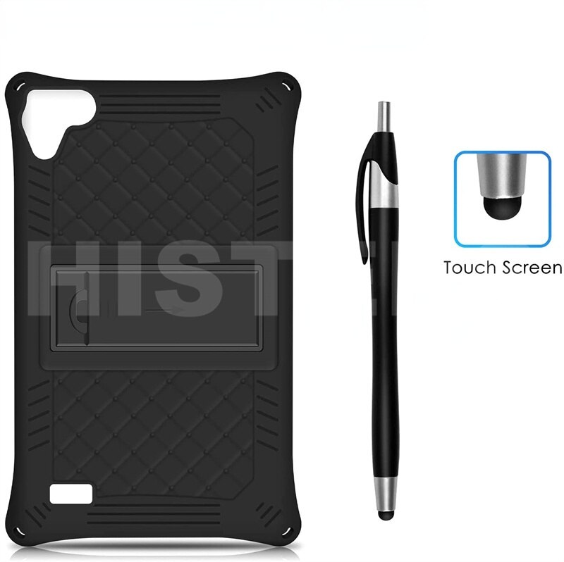 Pro Samsung Galaxis Tab A8 SM-T290 SM-T295 8.0" Tablette PC Sanft Shockproof Silizium Startseite Fall mit Rückseite Kickstand