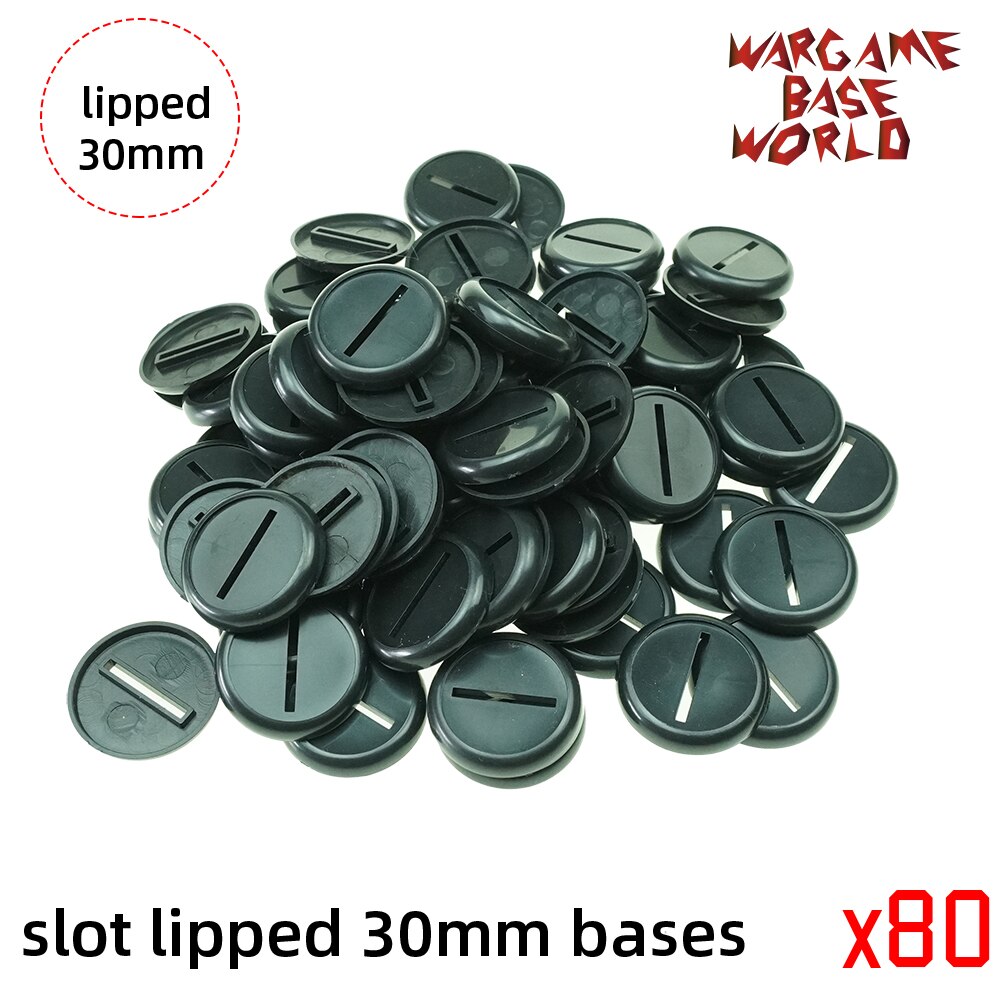 30mm slot lipped bases tafel games voor war machine