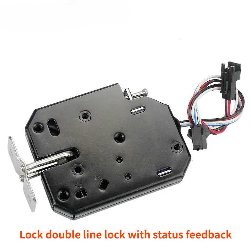 Deursloten Dc 12V Klein Elektromagnetisch Slot Automatische Automaat Elektrische Bediening Mini Kast Deur Elektronisch Slot: Goud