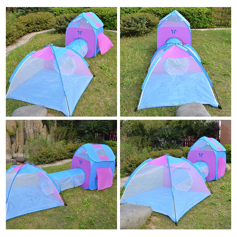 3 in 1 Faltbare Bälle Pool Zelte Kinder Kinder Ball Pit Spielen Zelt Spiele Haus Ozean Pool Tunnel Spielzeug Spielhaus