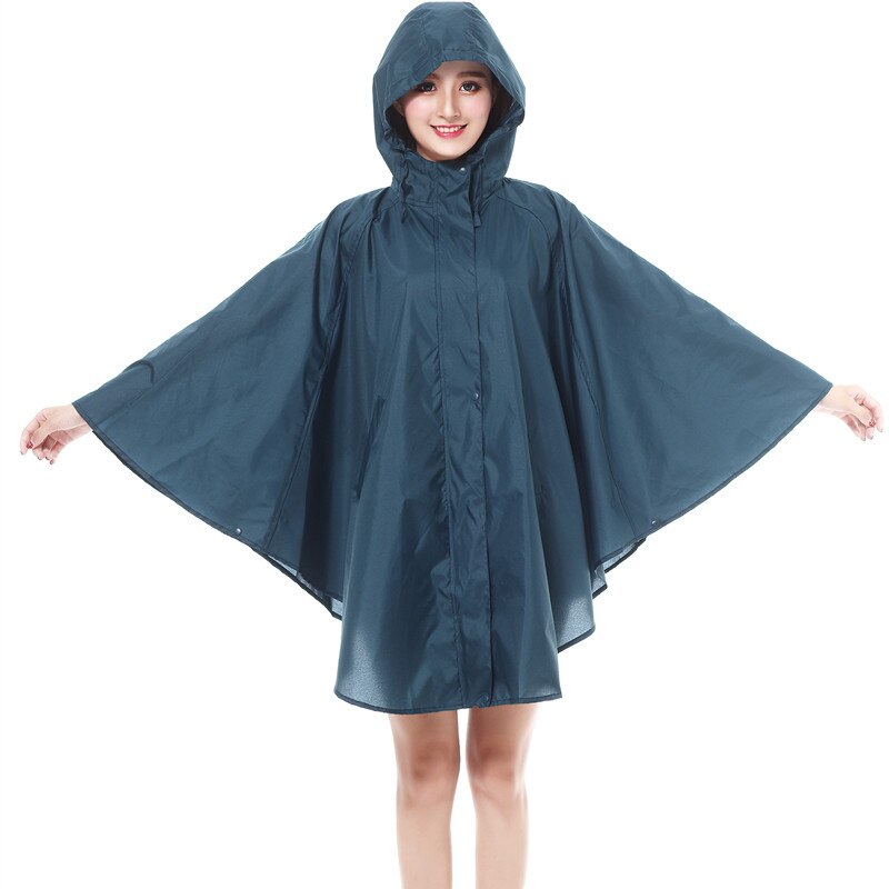 FreeSmily aincoat women cute trench coat female waterproof free breathing rain coat ponchos long travel Cycle RAINWEAR