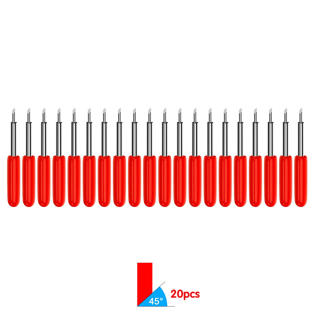 Cuchillas de repuesto de 30/45/60 grados para Plotter Roland, cuchillas de corte para herramientas eléctricas, Plotter de corte: 34mm