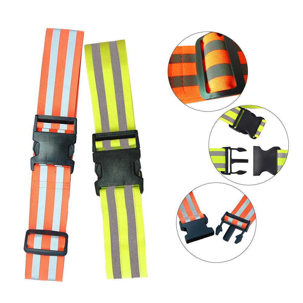 Draagbare Hoge-elastische Reflecterende Riem Unisex Verlichte Riem Voor Nachtelijke Sport Te Dragen Goede Elastische Prestaties