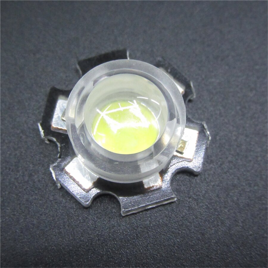 50 Uds. 13mm lente 15 30 45 60 90 100 grados 13mm Mini IR LED PCB ángulo lente para 1W 3W 5W LED lámpara convexa lentes