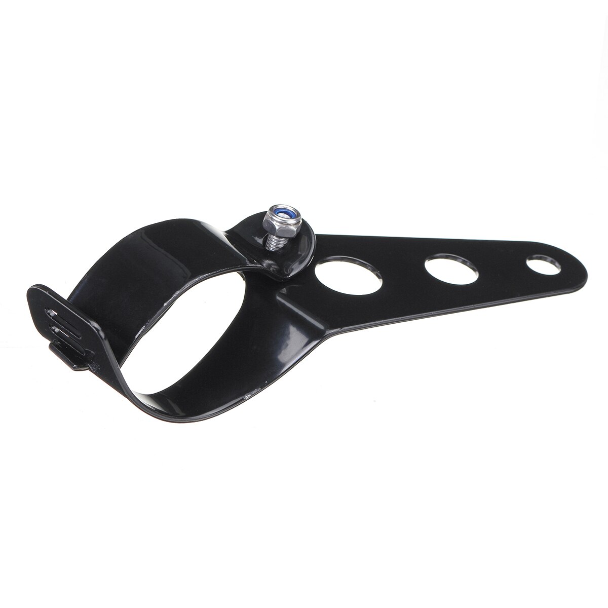 1Set 38-48mm Universal-Motorcycle Headlight Mounting Bracket Fork Ears Adjuster Mount Clamp Holder For Chopper Bobber Cafe Racer