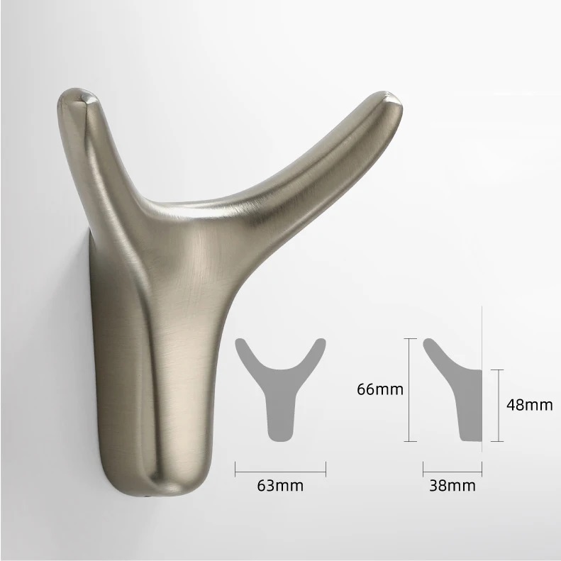 Kitchen Cabinet Storage Wall Hook Hanging Clothes Hook Bedroom Robe Hooks Door Coat Hanger Hook Towel Hook Bathroom Accessories: Blue