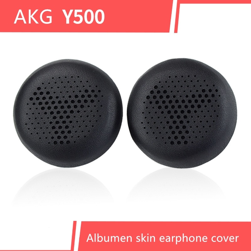 Geschikt Voor Akg Y500 Draadloze Bluetooth Headset Cover Spons Cover Eiwit Lederen Oorbeschermers Oortelefoon Katoen Lederen Cover