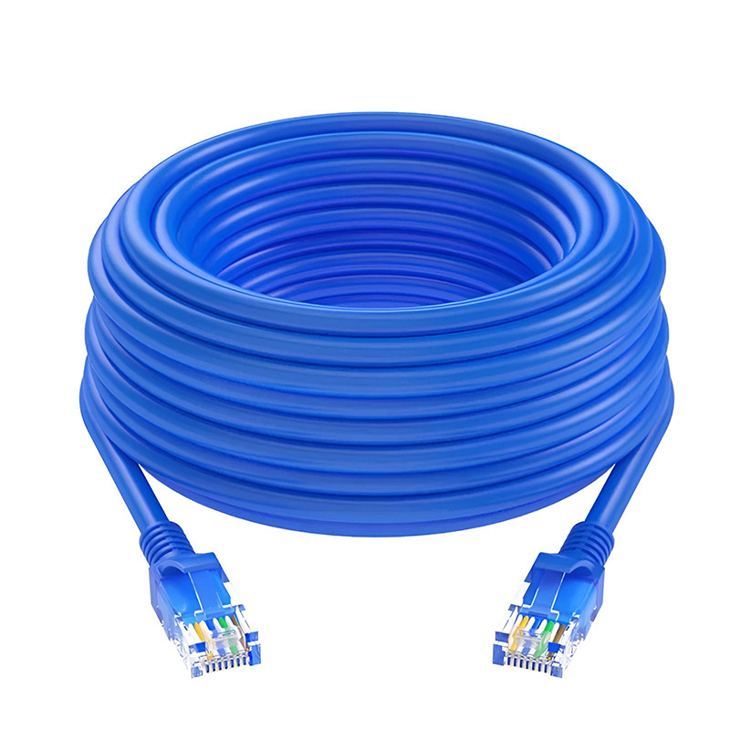 0.5/1/2/3/5/10/15/20/30/50M Cat6 Ethernet-kabel RJ45 UTP 1000Mbps Netwerkkabel LAN-draad Internet Lead Cord Router Computerkabel: Lavendel / <= 0.8 m