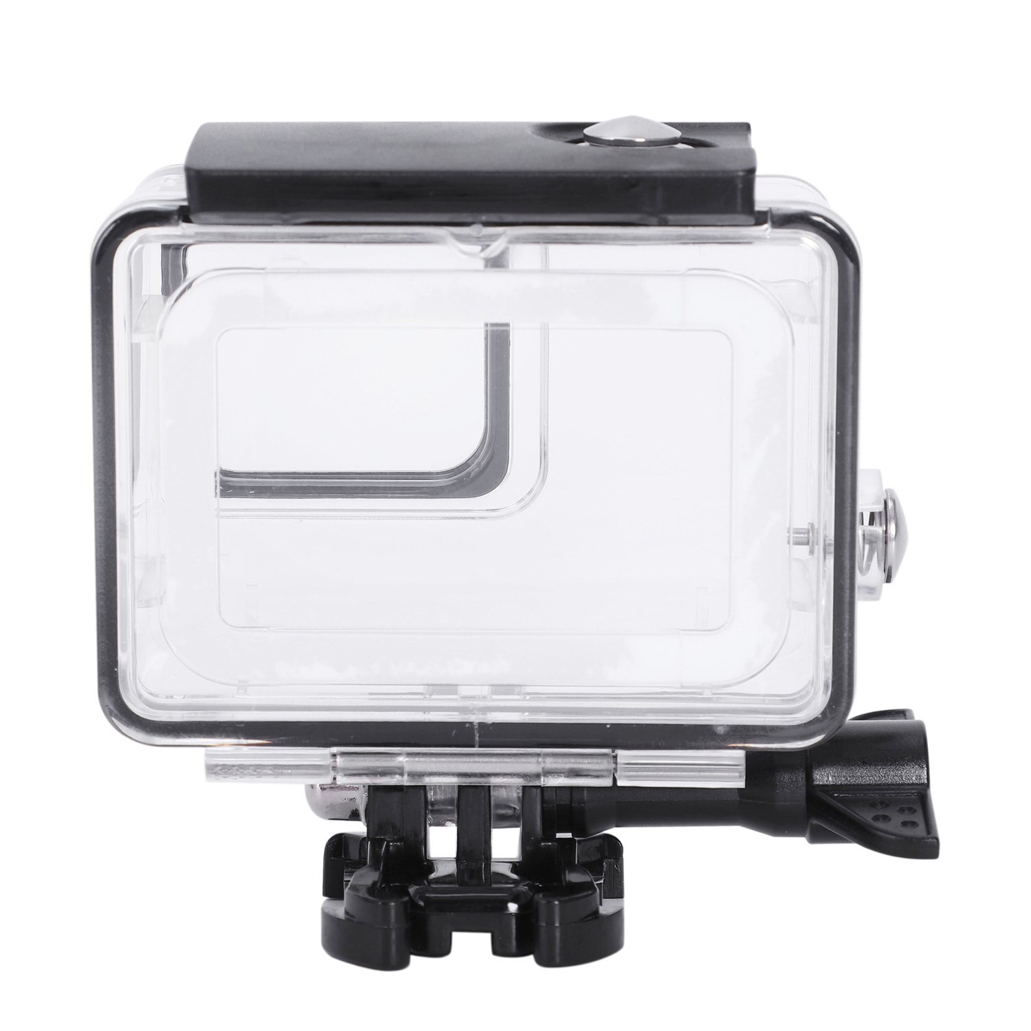 Vandtæt hus til gopro hero 7 hvid og hero 7 sølv, beskyttende 45m undervands dykkeretuier med tilbehør til beslag