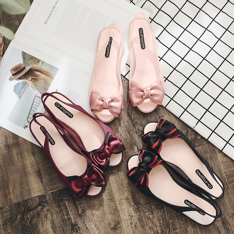 Carel Rouge Slingback Sandalen Red Dames