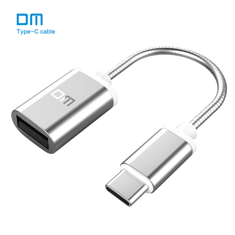 DM Type-C Adapter Type C-L USB C Male naar USB2.0 Femail USB OTG converter voor apparaten met type c interface