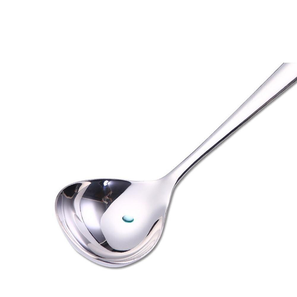 Stainless Steel Soup Spoon for Home Kitchen Cooking Sauce Spoon