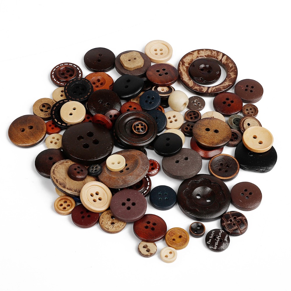 Mixed Color & Size Small Plastic Buttons Round Cartoon Button DIY Craft Scrapbooking Sewing Garment Accessories