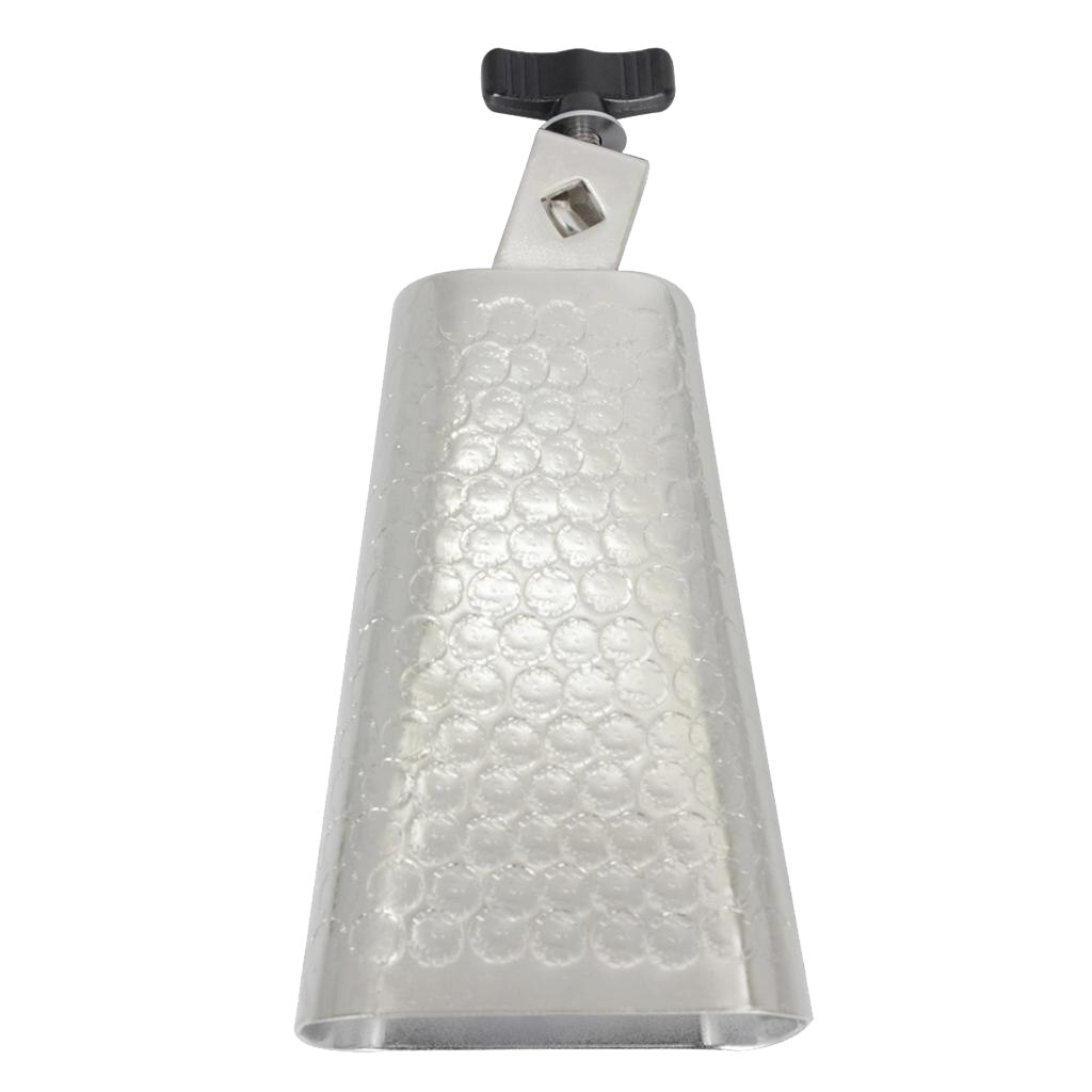 1 Pc 6" Cow Bell & Beater Cowbell Drum Kit Mountable Percussion For Drum Set