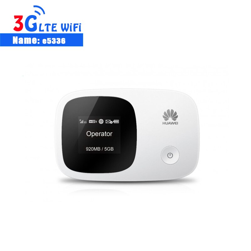 Desbloqueado huawei e5336 3g roteador mifi wi fi móvel hotspot bolso mini modem