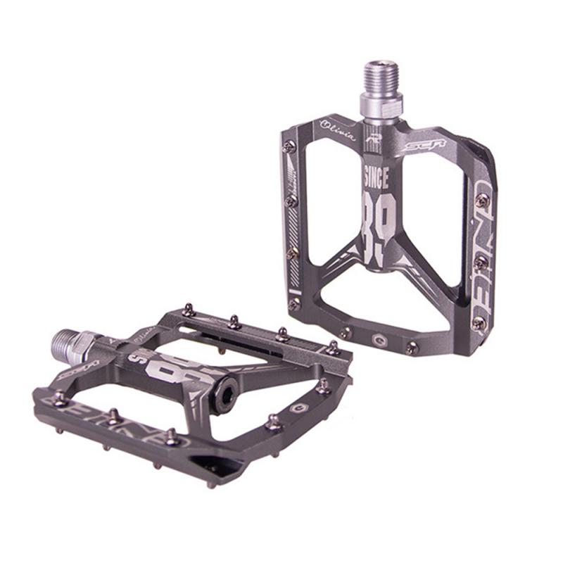 1 Pair Ultralight Aluminum Bicycle MTB Pedal Bearing Mountain Bike Pedals Bike Bicycle Accessories