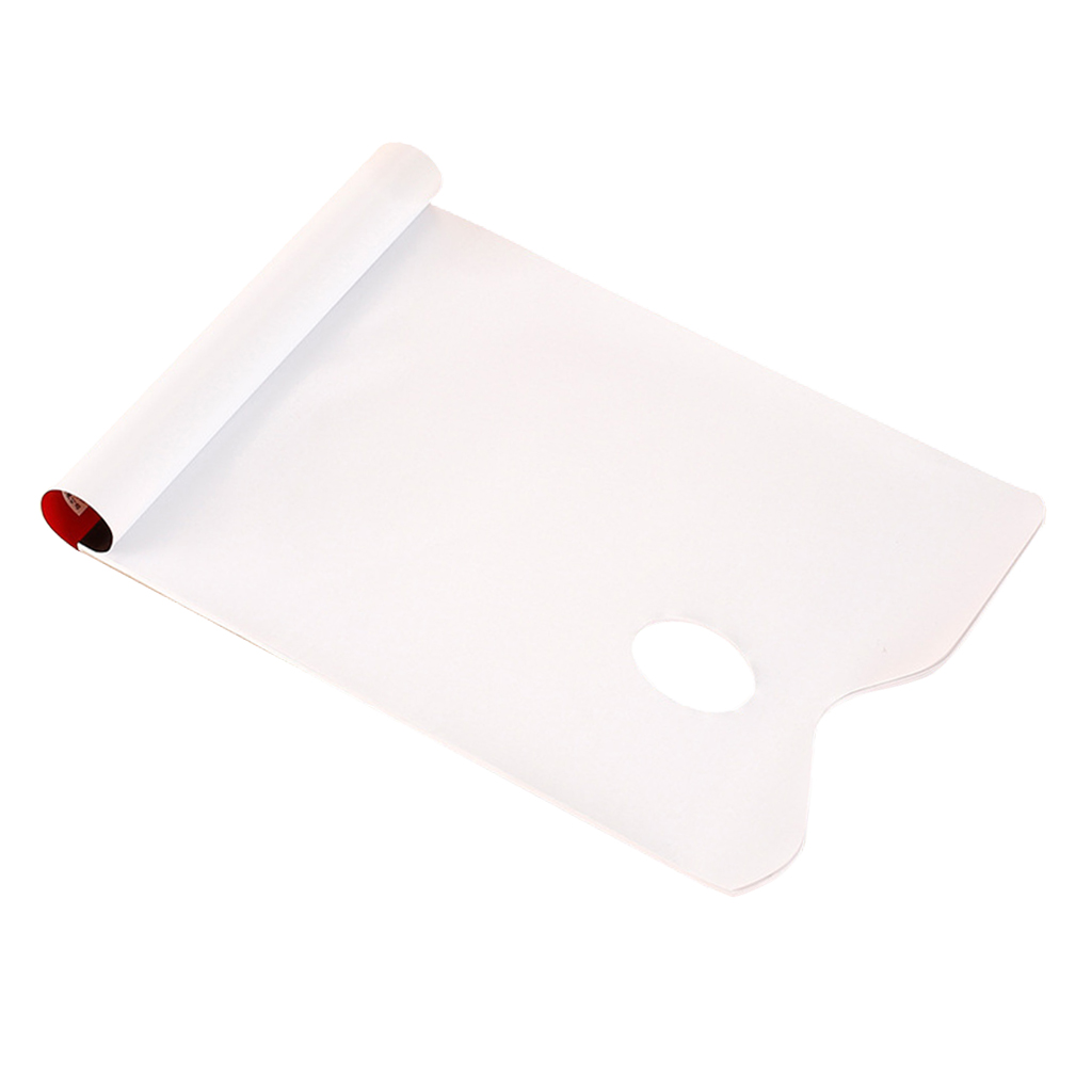 36 blätter Beschichtet Papier Palette Pad Künstler Mischen w/Daumen See Öl Acrylfarben