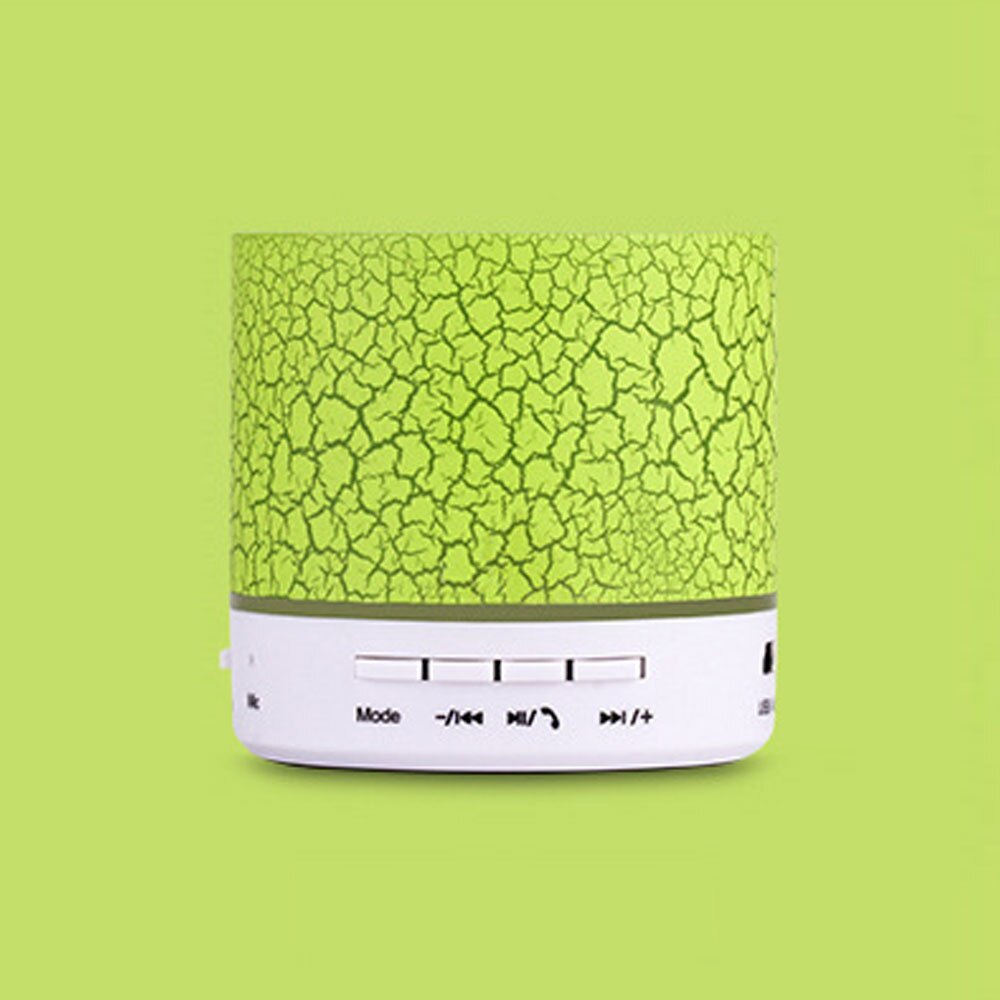 A9 Bluetooth Mini Speaker Wireless LED Light Speakers Support TF Subwoofer Loudspeaker with Hands Free Microphone Music Player