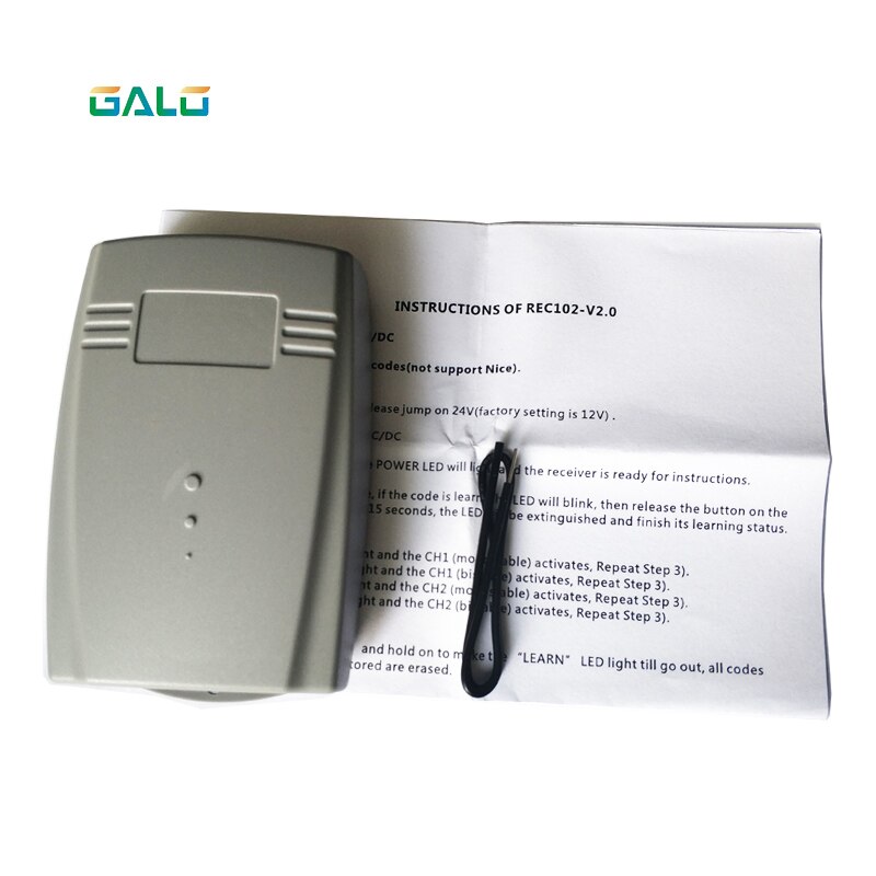 Universal Remote Control Receiver Combination for swing sliding barrier Garage Gate control