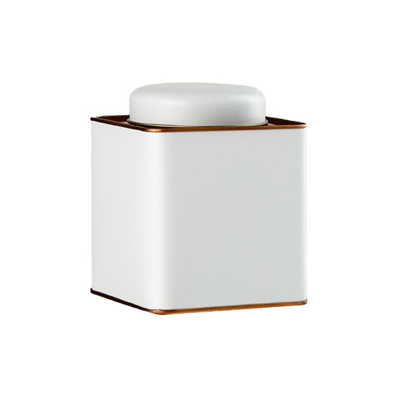 Metalen Blik Box Vierkante Thee Jar Container Groene Thee Opbergdoos Blikken Voor Voedsel Koffie Kruid Snoep Chocolade Suiker Kruiden snacks