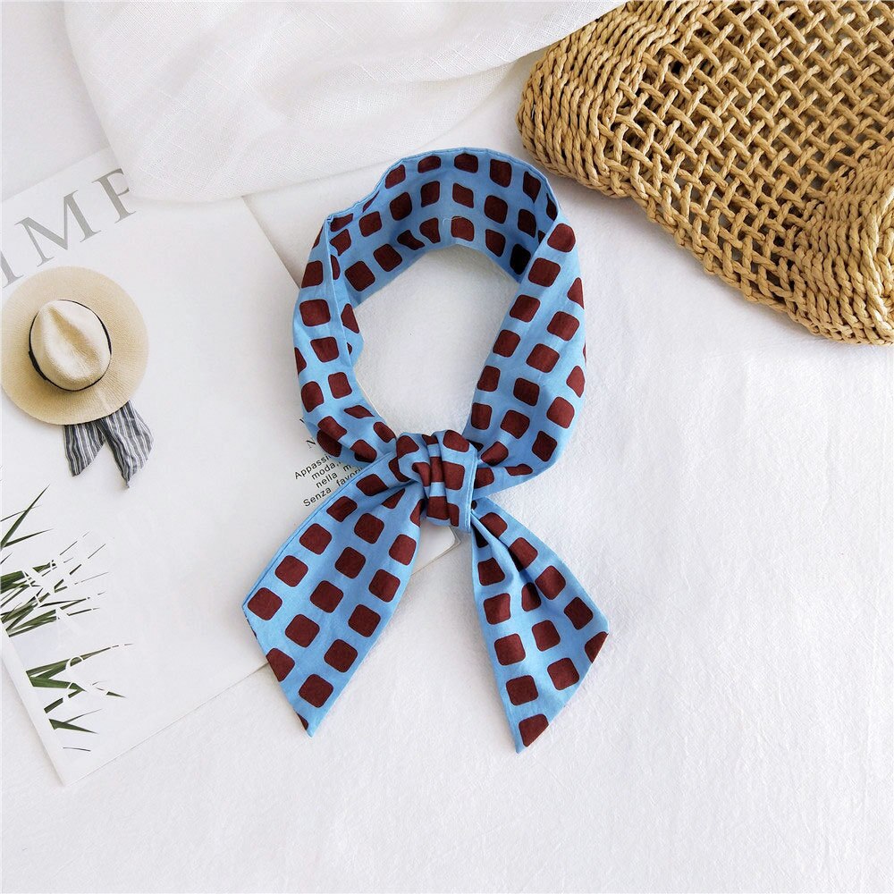 été concepteur longue maigre Cheveux ruban bandes écharpe pour bords sac à main accessoires écharpes pour femmes Foulard Cheveux: 4