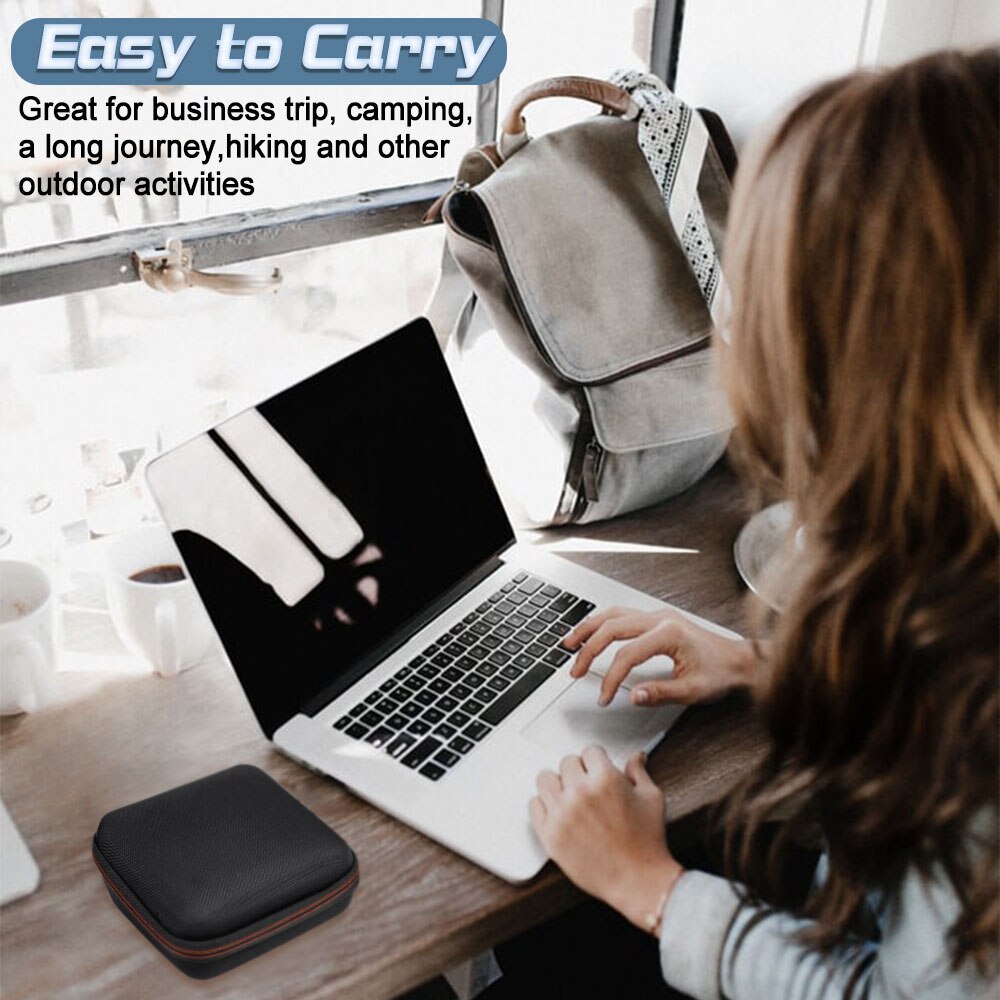 InkExpress Hard Carrying Case for Brother P-Touch PTD210 Label Maker TZe-231 Travel EVA Protective Storage Bag Protable Box