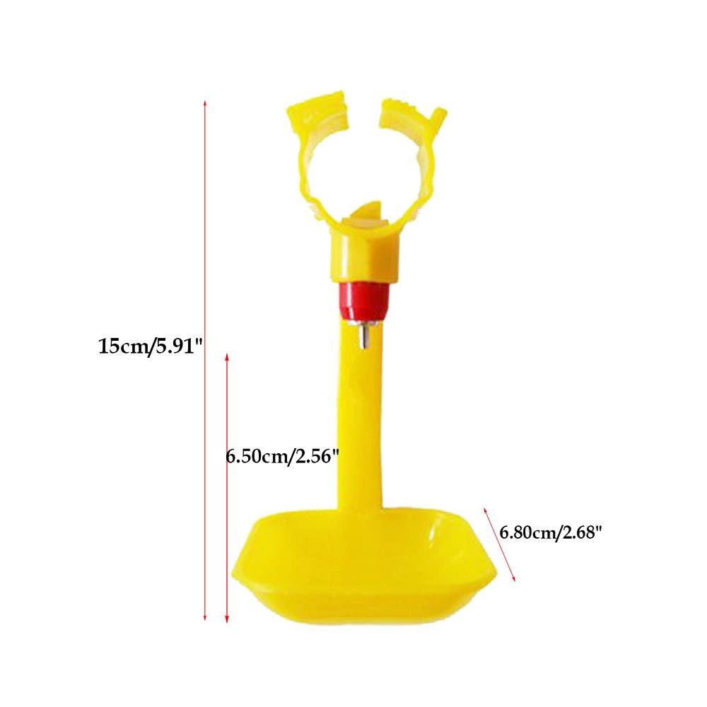 Sprzęt robić picia drobiu 4 szt. Karmienie brojlerów ptaki kurczak automat robić wody kurczak robić zawieszenia filiżanki woda zasilająca