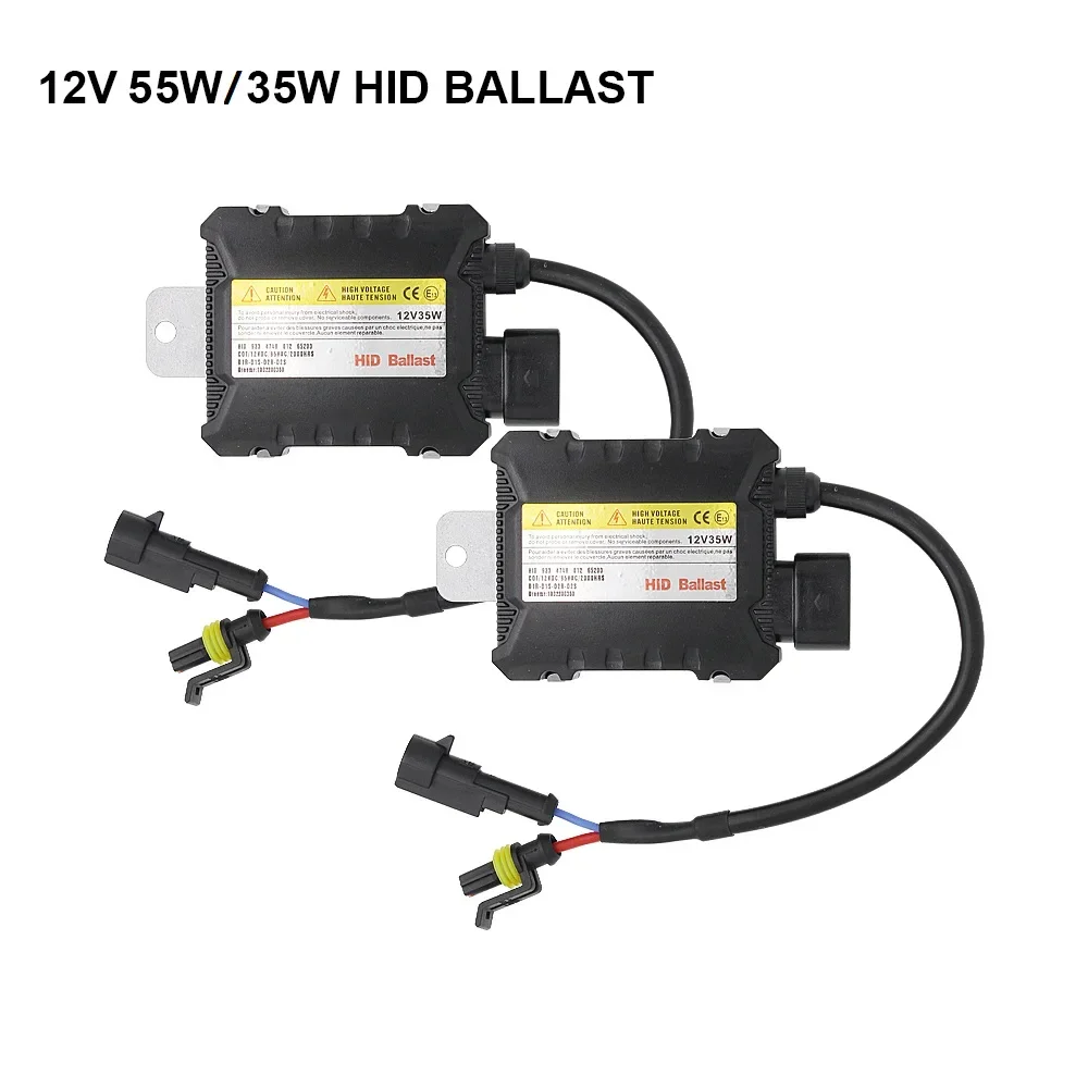 Kit de bombillas de xenón H7 H4 H11 H1 H3 9005 9006 faro de xenón con bloque de balasto de 55W 6000k 4300k 8000k 12000k accesorios para coche