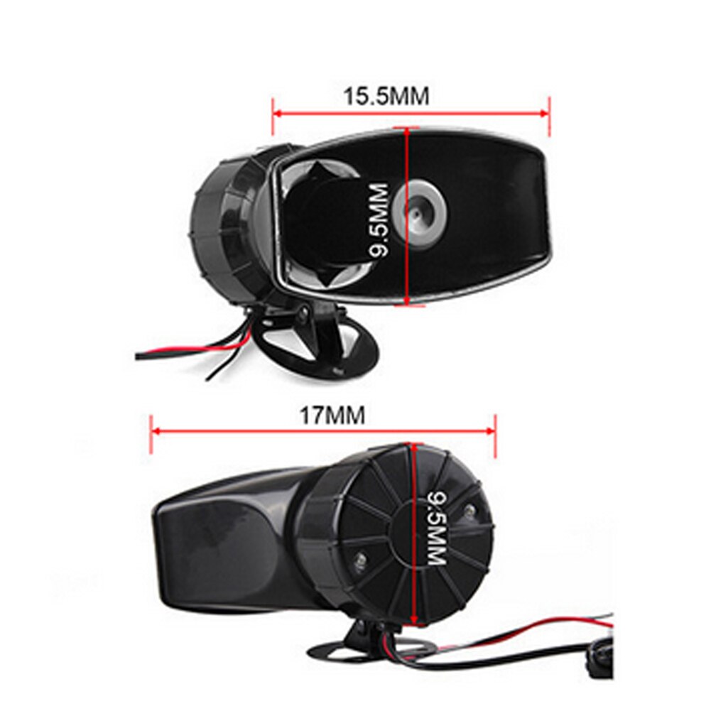 Haut-parleur étanche 12V 60W 300db, pour voiture, véhicule, enregistrement, sirène, klaxon avec micro