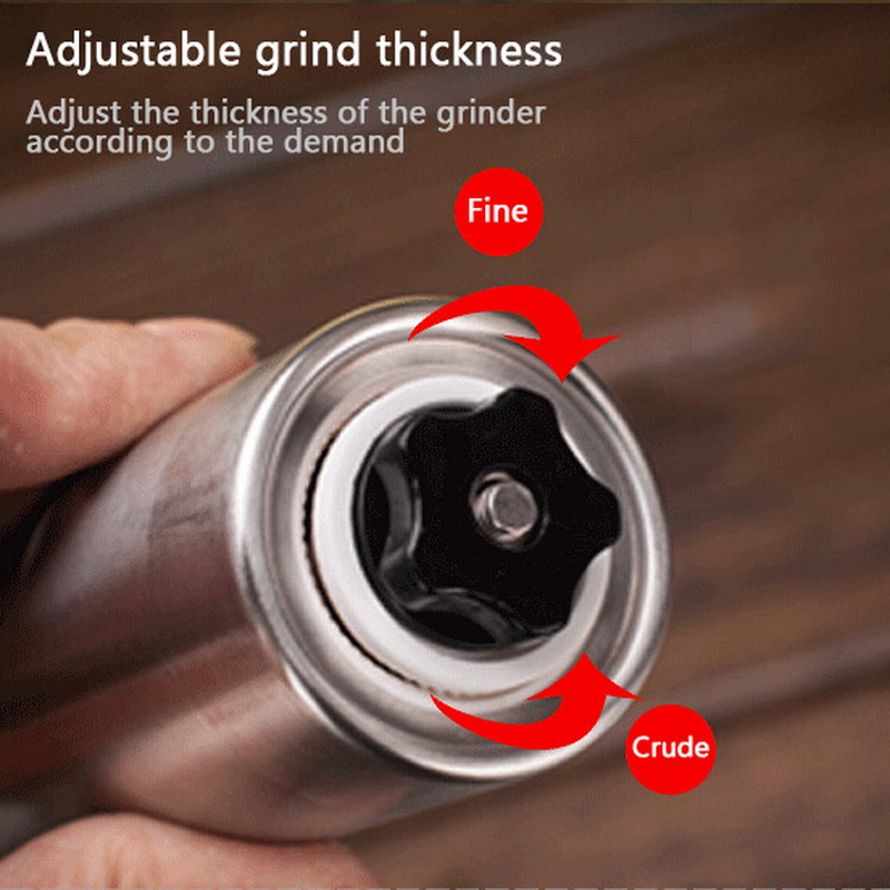 1pc handmatige koffiemolens roestvrijstalen bonenconische braammolen handgemaakte koffiebonenmolen keukenbenodigdheden
