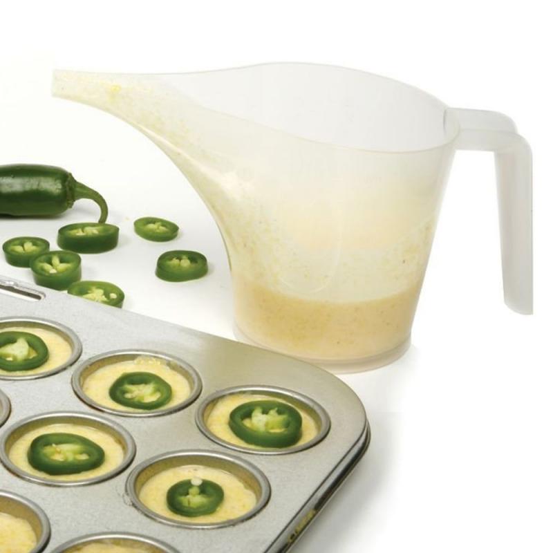 Kitchen Bakery Bakeware Liquid Measure Container Baking Tools Tip Mouth Plastic Measuring Jug Cup Graduated Surface Cooking