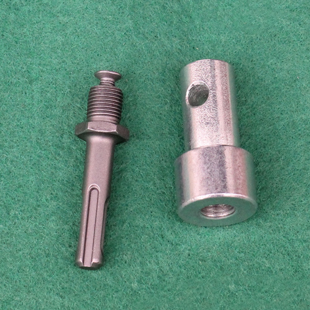 Head Electric Power Tool Arbor Earth Auger Converter Universal Shank Drill Bit Adapter DIY SDS Accessories Square Durable