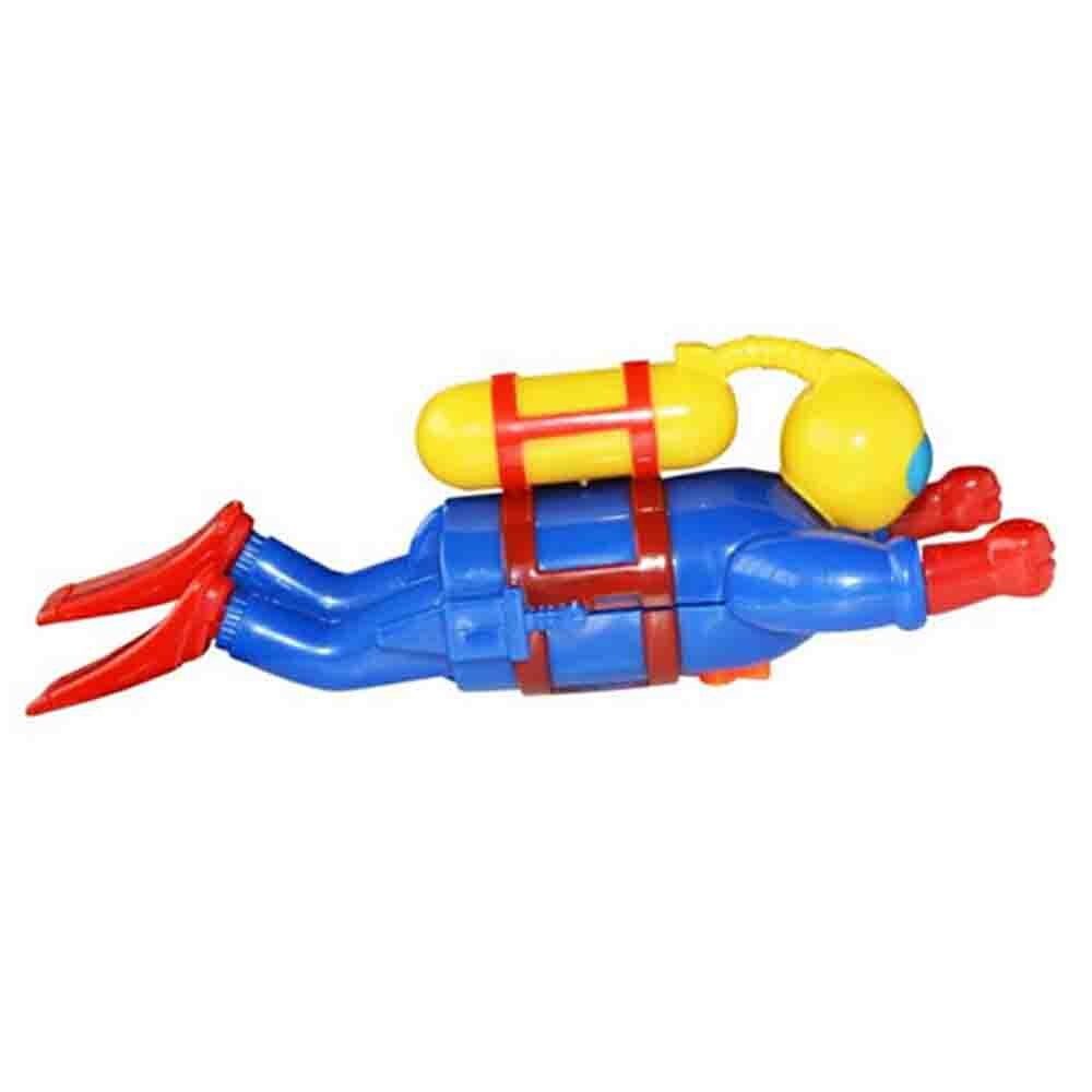 Children's Swimming Toy Diving Ring Stick Water Torpedo Throwing Toys Summer Game Swimming Pool Toys: 1 pcs on-chain diver