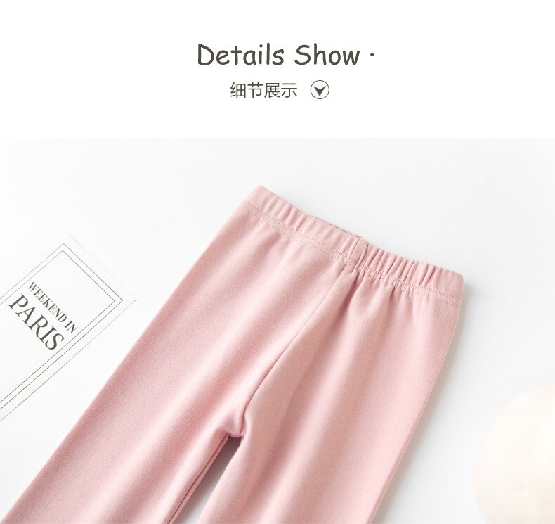 2022 Spring Autumn Casual Girl Pants Floral Full Length Girls Leggings