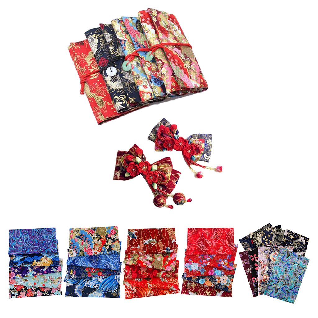 30 Stuks Van Japanse Katoen Stof-20X25 Cm - Bronzing Stof Pakketten Stoffen