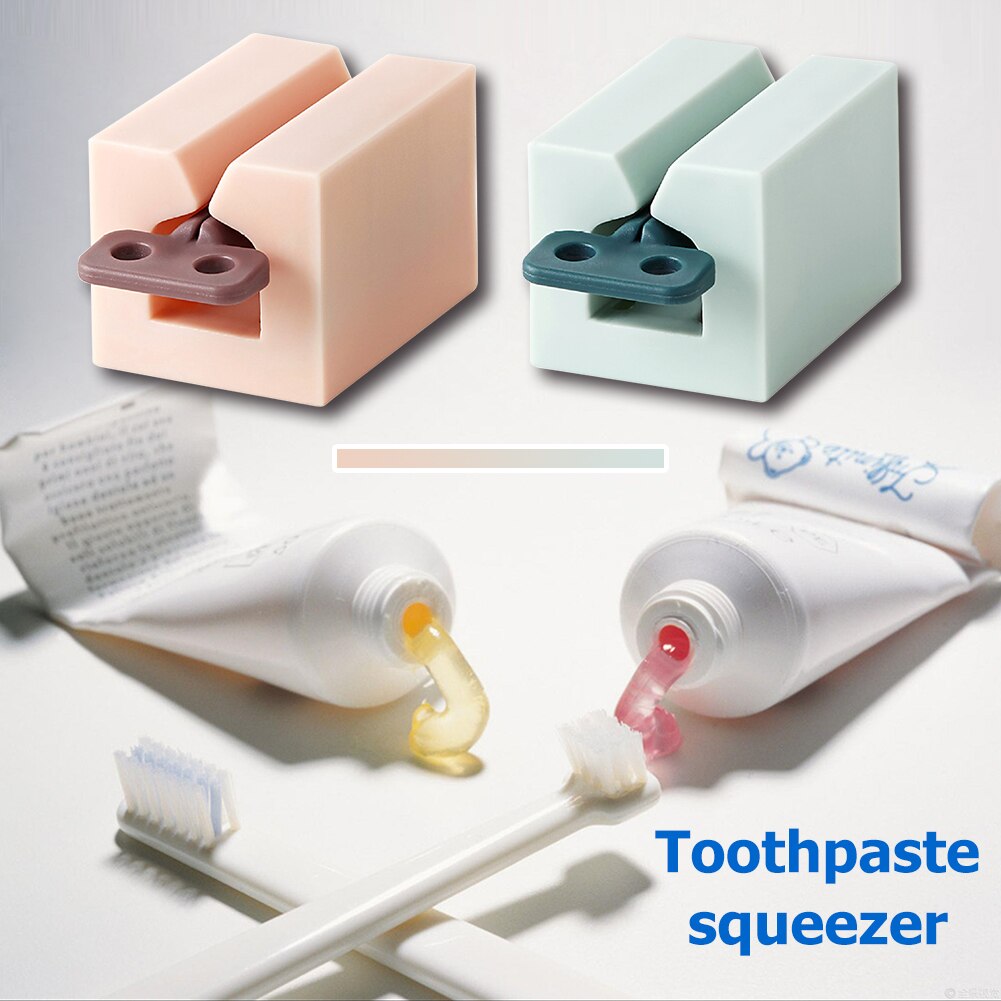 Toothpaste Tube Squeezer Easy Dispenser Rolling Holder ABS Squeezing Tools Facial Cleanser Cosmetic Paint Squeezer Tube Wringer