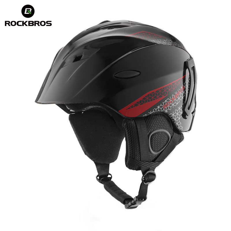 ROCKBROS Ski Helm Integral geformten Männer Frauen Kind Sicherheit Schützen Helm Thermische Ultraleicht Snowboard Helme Zubehör