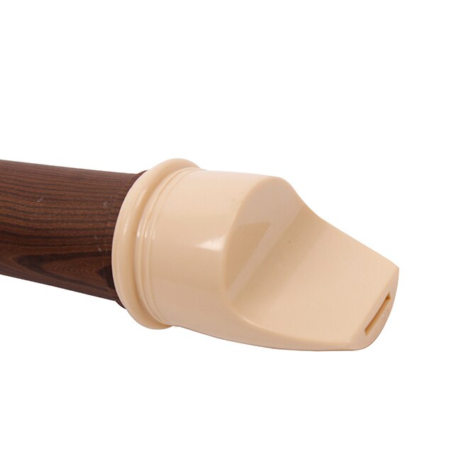 ABS Soprano Recorder Instrument 8 Hole Wood Painting